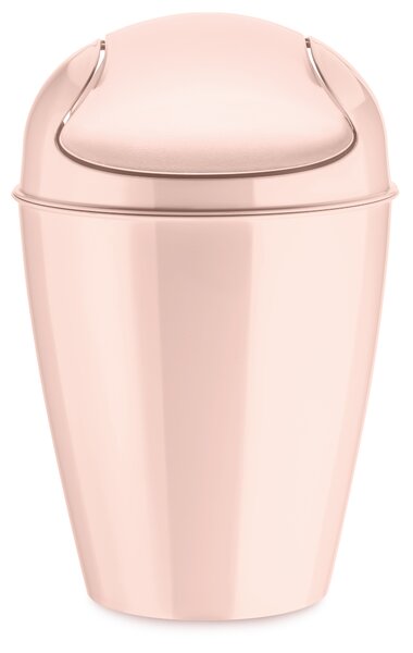 DEL S odpadkový koš s poklopem KOZIOL (barva-růžová)