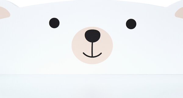 Komoda se 3 zásuvkami MIMILI 79 cm Bílá