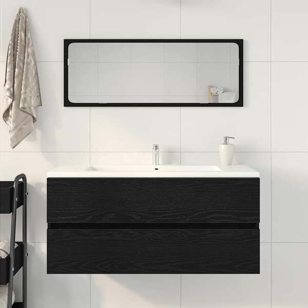 Skříňka pod umyvadlo Černý dub 100x38,5x45 cm kompozitní dřevo