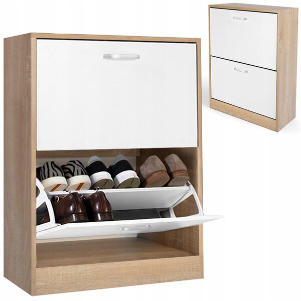 Botník Jumi 60 x 80 x 24 cm bílý