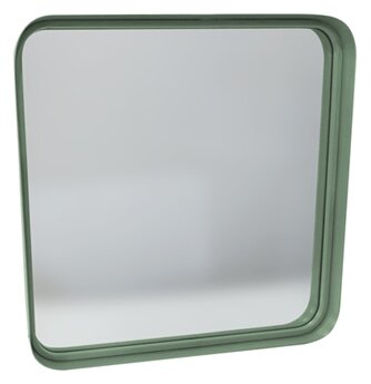 Čtvercové zrcadlo Vogue Present Time (Barva- zelená)