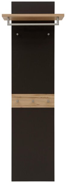 ŠATNÍ PANEL, barvy buku, tmavě hnědá, jádrový buk, 45-60/187/28 cm Dieter Knoll - Šatní panely