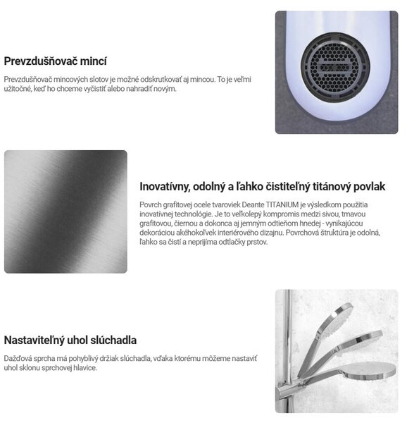 Deante Silia, volně stojící vanová baterie s ruční sprchovou soupravou, zlatá matná, DEA-BQS_R17M