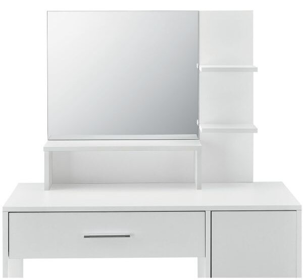FurniGO Toaletní stolek Zoey - bílý