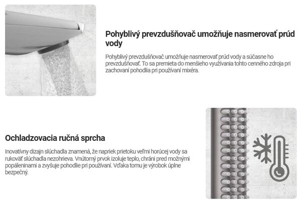 Deante Silia, 4-otvorová vanová baterie s ruční sprchovou soupravou, grafitová, DEA-BQS_D14M