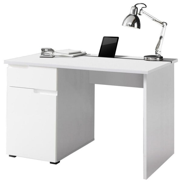 PSACÍ STŮL, bílá, 120/76/67 cm Xora - Kancelářské stoly