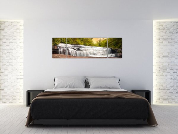 Obraz vodopádu (170x50 cm)