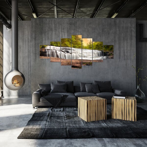 Obraz vodopádu (210x100 cm)