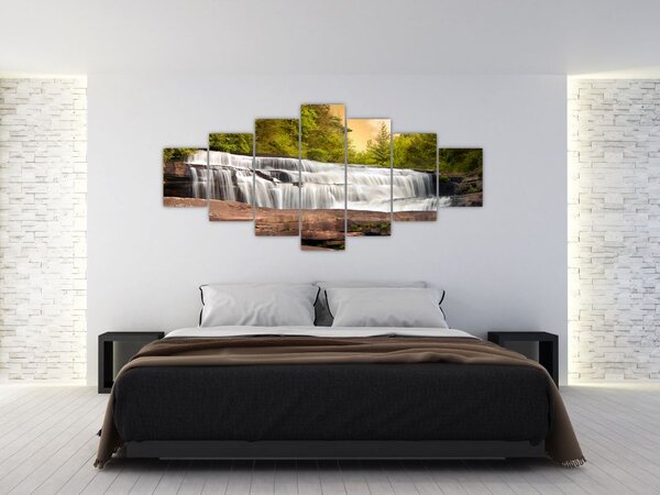 Obraz vodopádu (210x100 cm)