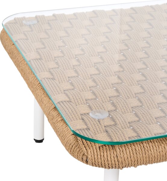 Konferenční stolek BAUCINA 60 cm 60 cm Světle hnědá