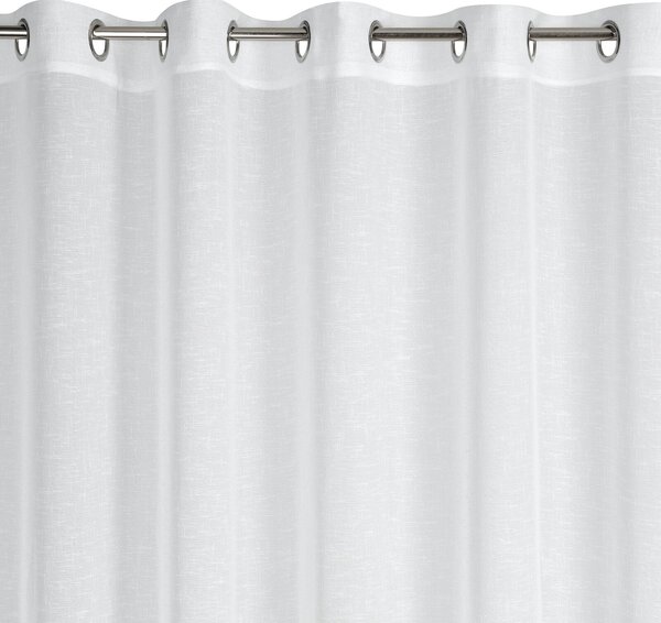 ZÁCLONA NA KROUŽCÍCH LEXY 300 CM X 250 CM CM BÍLÁ