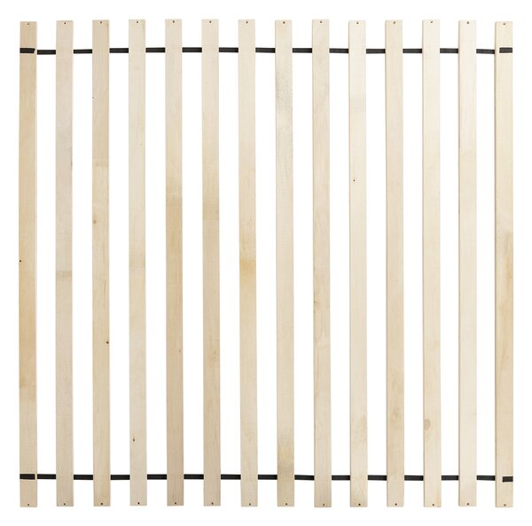 Postel Ratan BOUSSICOURT 180 x 200 cm Světle hnědá