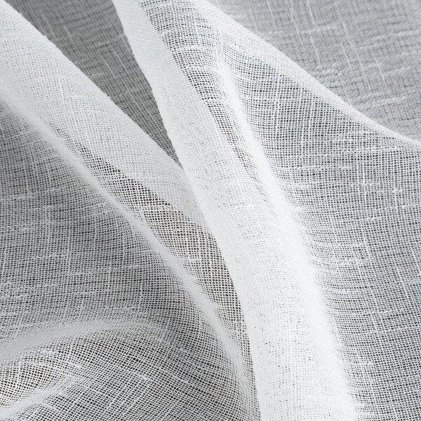 ZÁCLONA NA KROUŽCÍCH LEXY 300 CM X 250 CM CM BÍLÁ