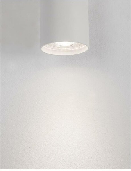 Nova Luce Interiérové nástěnné světlo Nosa - 2 x 10 W, GU10, 56 x 180 mm, bílá NV 9450881