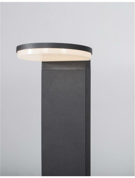 Nova Luce Jednoduše elegantní venkovní sloupek POSEN NV 9131202