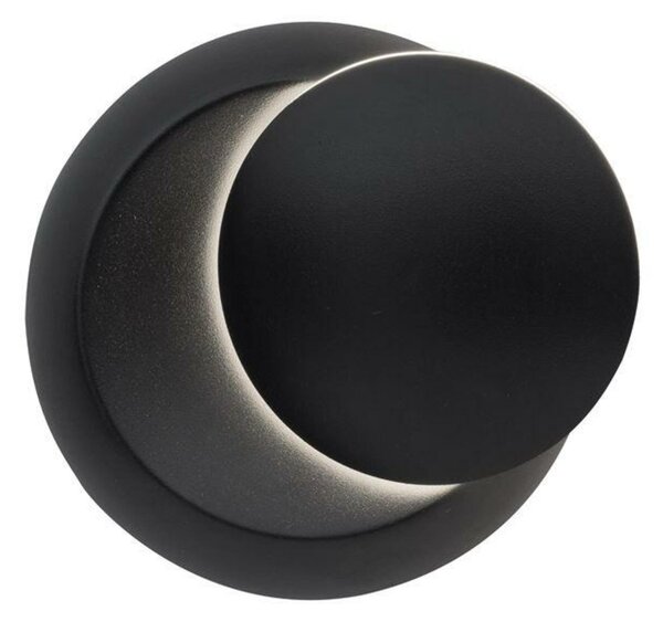 Nova Luce Kovové nástěnné LED svítidlo Odin s možností vyklopení - pr. 140 x 70 mm, 5 W, černá NV 910162