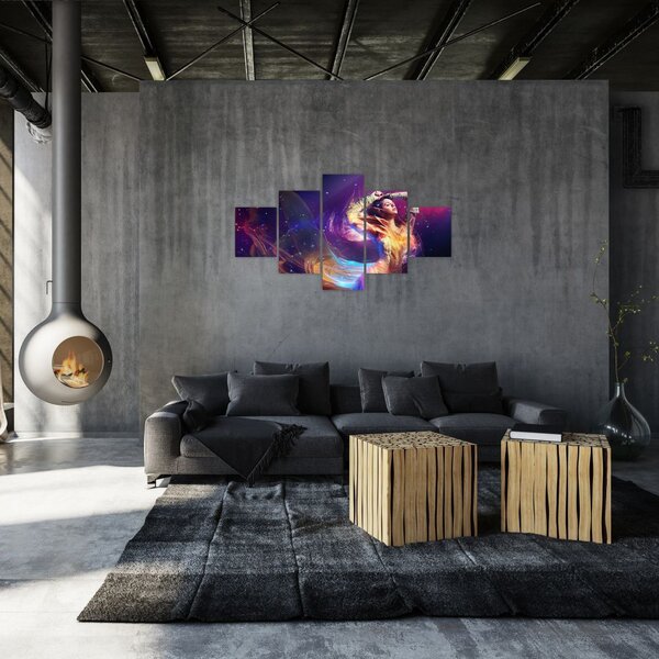 Obraz mystické ženy (125x70 cm)