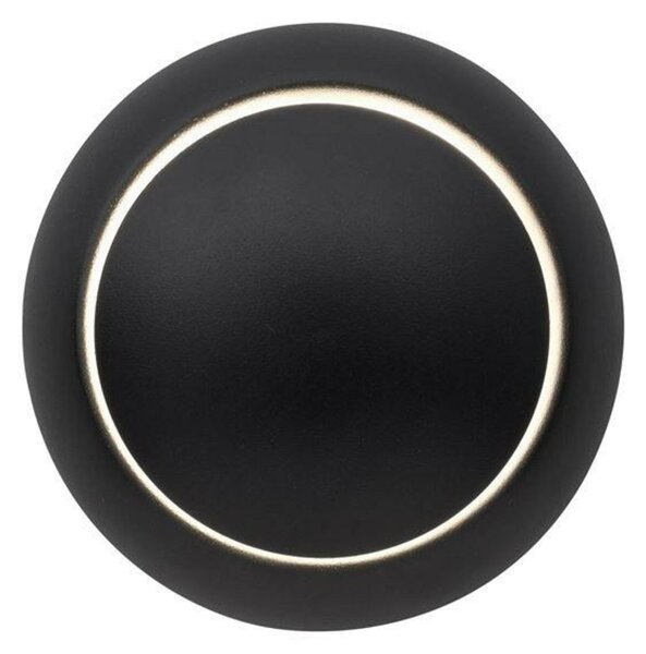 Nova Luce Kovové nástěnné LED svítidlo Odin s možností vyklopení - pr. 140 x 70 mm, 5 W, černá NV 910162
