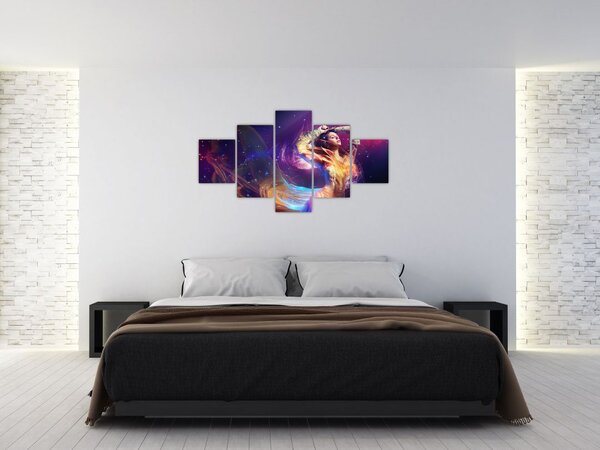 Obraz mystické ženy (125x70 cm)