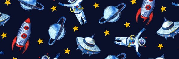 Obraz odvážný astronaut