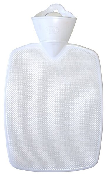 Termofor Hugo Frosch Classic, bez obalu, 1,8 l, bílá