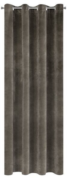 ZATEMŇOVACÍ ZÁVĚS NA KROUŽCÍCH RIA 140X250 CM GRAFITOVÁ