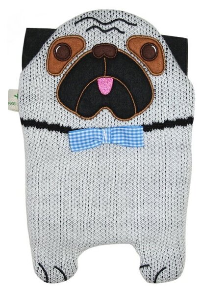 Termofor Hugo Frosch Eco Comfort - mops, 0,8 l, šedá