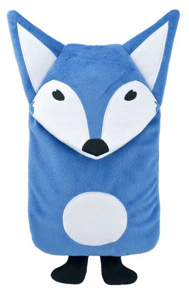 Termofor Hugo Frosch Eco Comfort - liška, 0,8 l, modrá