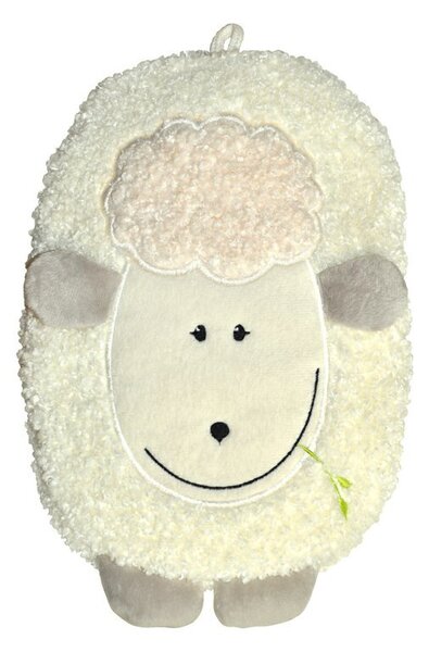 Termofor Hugo Frosch Eco Comfort - ovečka, 0,8 l, bílá