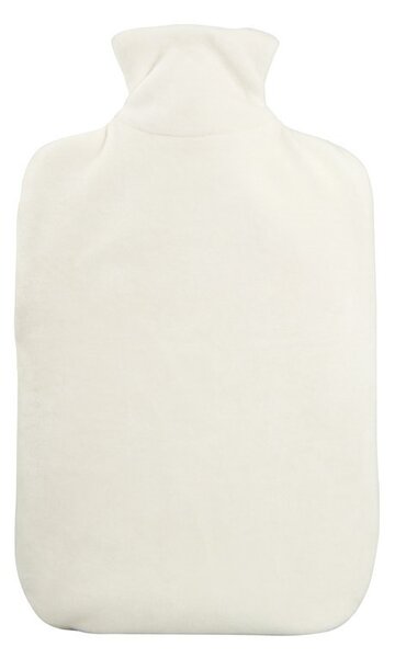 Termofor Hugo Frosch Eco Classic Comfort v sametovém obalu, 2 l, bílá
