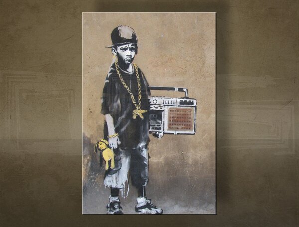 Obraz na plátně 1 dílný Street ART - Banksy