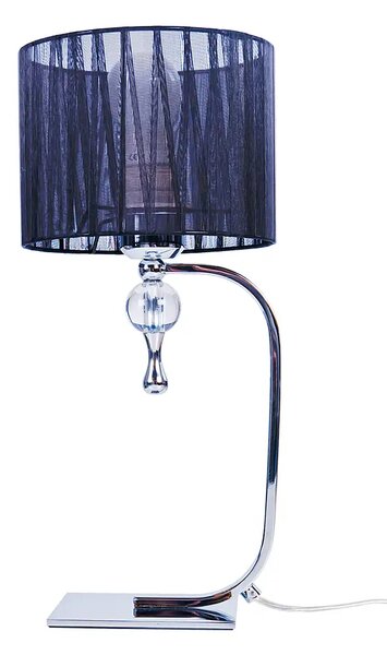 Retro stolní lampa Impress černé