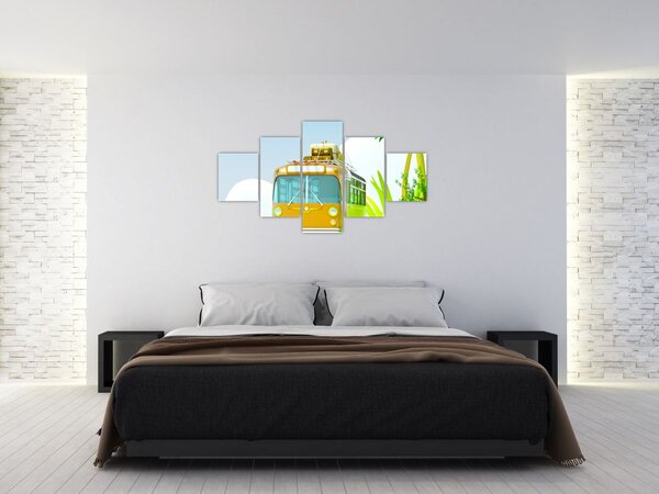 Obraz - Cesta do tropů (125x70 cm)