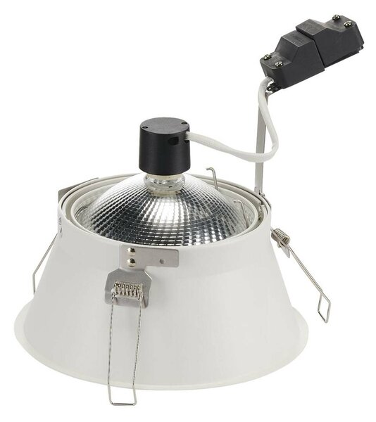 BIG WHITE SLV HORN-T, vestavné svítidlo, QPAR111, kulaté, bílé, max. 75 W 113171