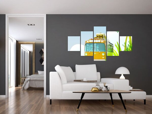 Obraz - Cesta do tropů (125x70 cm)