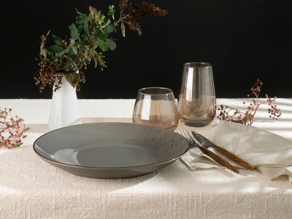 SADA MĚLKÝCH TALÍŘŮ, keramika, 27 cm Creatable - Online Only nádobí, Online Only