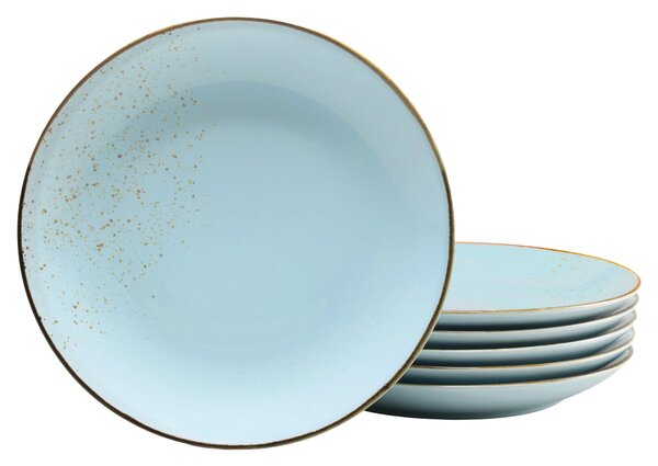 SADA MĚLKÝCH TALÍŘŮ, keramika, 27 cm Creatable - Online Only nádobí, Online Only