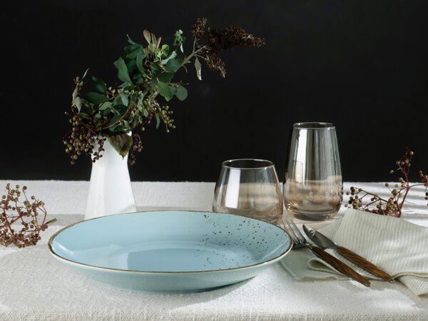 SADA MĚLKÝCH TALÍŘŮ, keramika, 27 cm Creatable - Online Only nádobí, Online Only