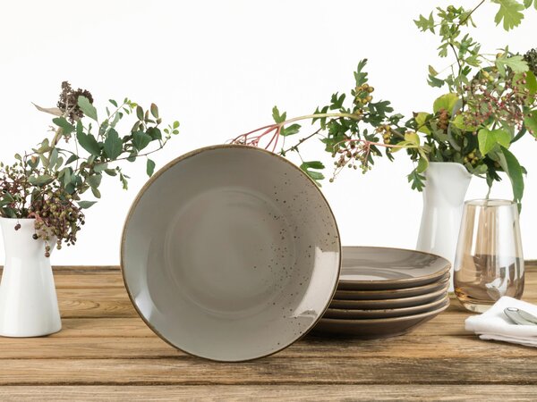 SADA DEZERTNÍCH TALÍŘKŮ, keramika, 21 cm Creatable - Online Only nádobí, Online Only