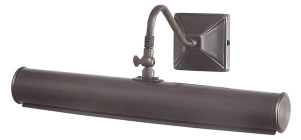 Elstead Osvětlení obrazu Picture Lights bronz tmavý, 36 cm, stmívatelný, Bronz / starožitná mosaz, Obývací pokoj / jídelna, kov, Starožitný
