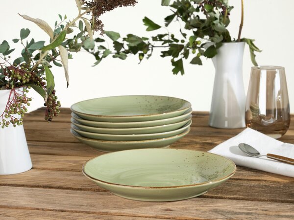 SADA DEZERTNÍCH TALÍŘKŮ, keramika, 21 cm Creatable - Online Only nádobí, Online Only