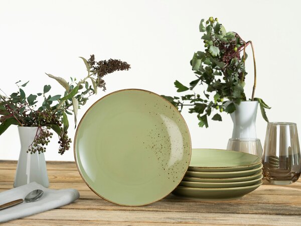 SADA DEZERTNÍCH TALÍŘKŮ, keramika, 21 cm Creatable - Online Only nádobí, Online Only