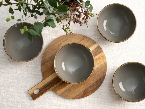 SADA MISEK NA OMÁČKU kamenina keramika 11,5 cm Creatable - Kolekce nádobí, Online Only