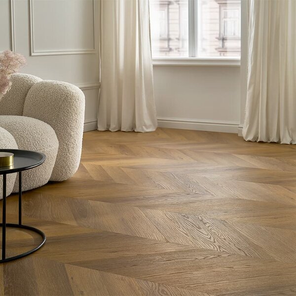 Vinylová plovoucí podlaha Afirmax Chevron 41472 Frisco Oak 1,44 m²