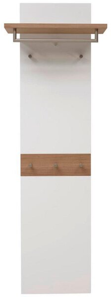 ŠATNÍ PANEL, bílá, barvy dubu, divoký dub, 45-60/187/28 cm Dieter Knoll - Šatní panely