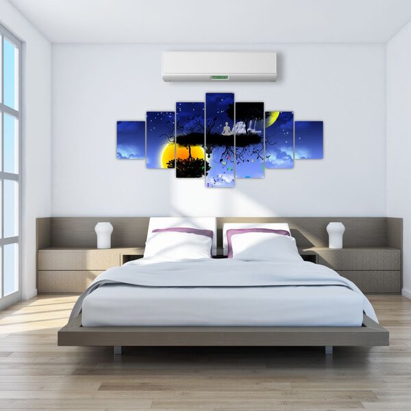 Obraz - Reflekce rovnováhy (210x100 cm)