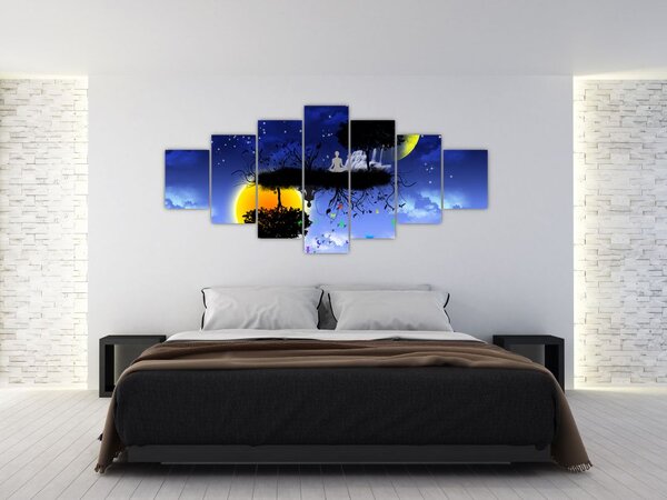 Obraz - Reflekce rovnováhy (210x100 cm)