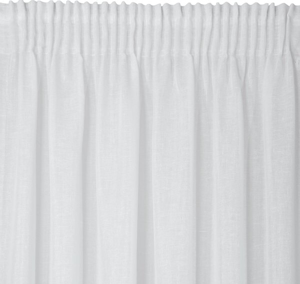 ZÁCLONA NA PÁSCE VIOLA 400X145 CM BÍLÁ