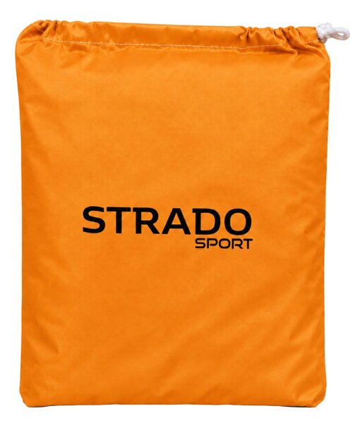 Nepromokavá ochranná plachta na kolo XXL oranžová