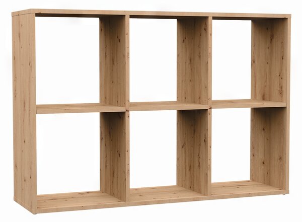 Regál TopEshop 110 cm x 75 cm x 30 cm dub artisan